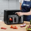 Zelmer ZAF9000 Oro gruzdintuvė 5,5 l + 3,5 l 2700 W juoda