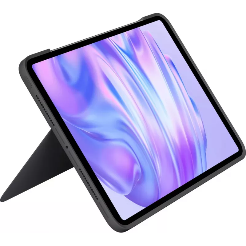 Klaviatūros dėklas Logitech Combo Touch QWERTZ vokiškas Smart Connector Graphite, skirtas iPad Pro 11 inch (M4)
