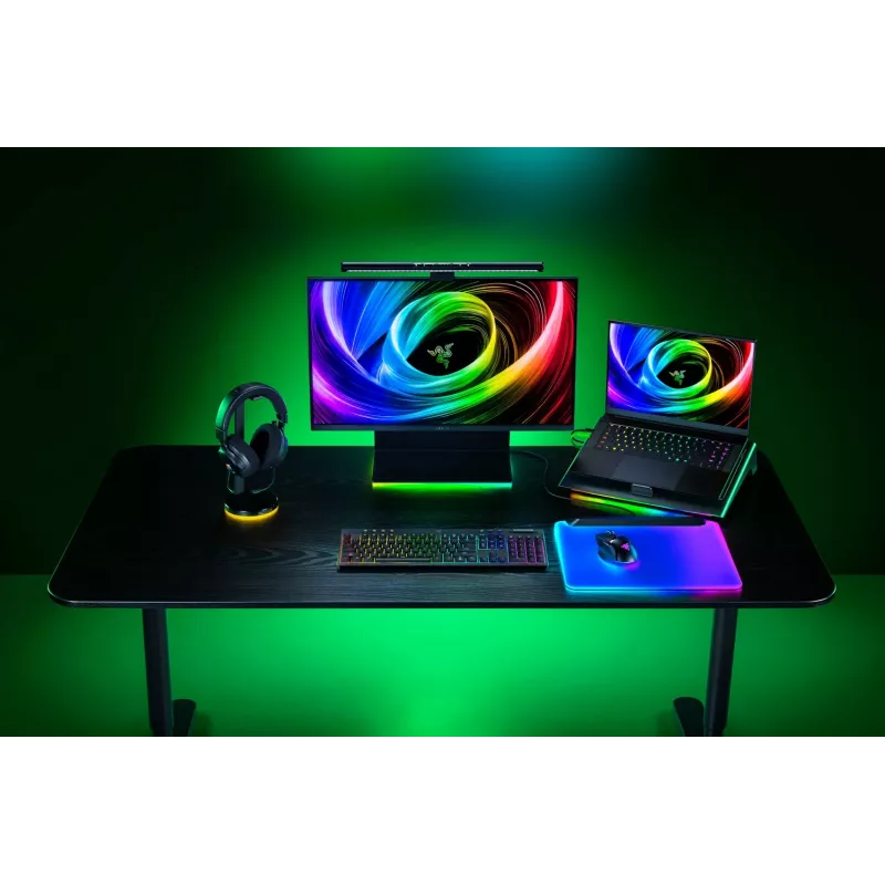 Razer BlackWidow V4 Low-Profile HyperSpeed klaviatūra žaidimams USB RF belaidė Bluetooth QWERTY US International juoda
