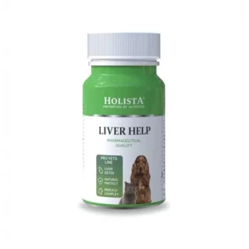 HOLISTA Liver help – papildai šunims ir katėms – 90 tablečių
