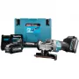 Makita GA013GM201 - Kampinis šlifuoklis - Belaidis - 125 mm - 2 akumuliatoriai, įkroviklis komplekte - 40 V