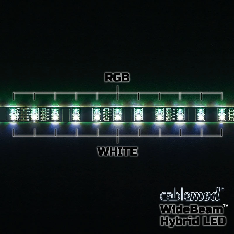 Universali LED juostelė CableMod CM-LED-30-D30RGBW-RK 300 mm vidaus RGB/W