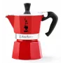 Bialetti Moka Express 1TZ espreso kavinukas (moka), 1 puodelis (50 ml), raudonas