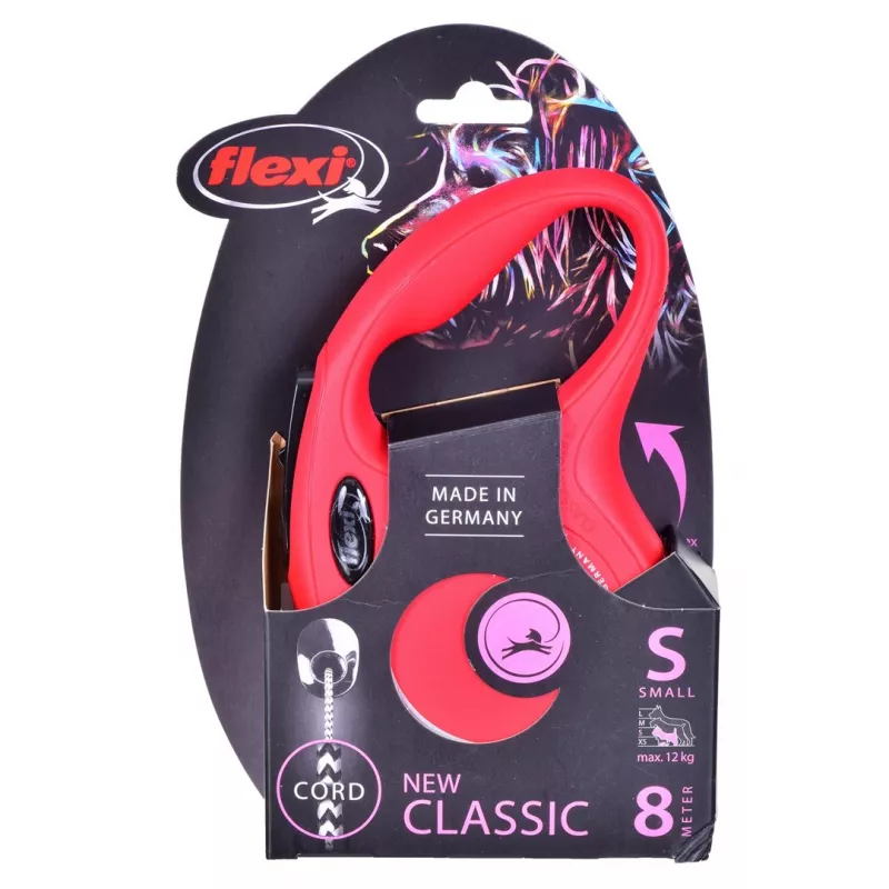 Flexi New Classic S 8 m besivyniojantis pavadėlis šunims