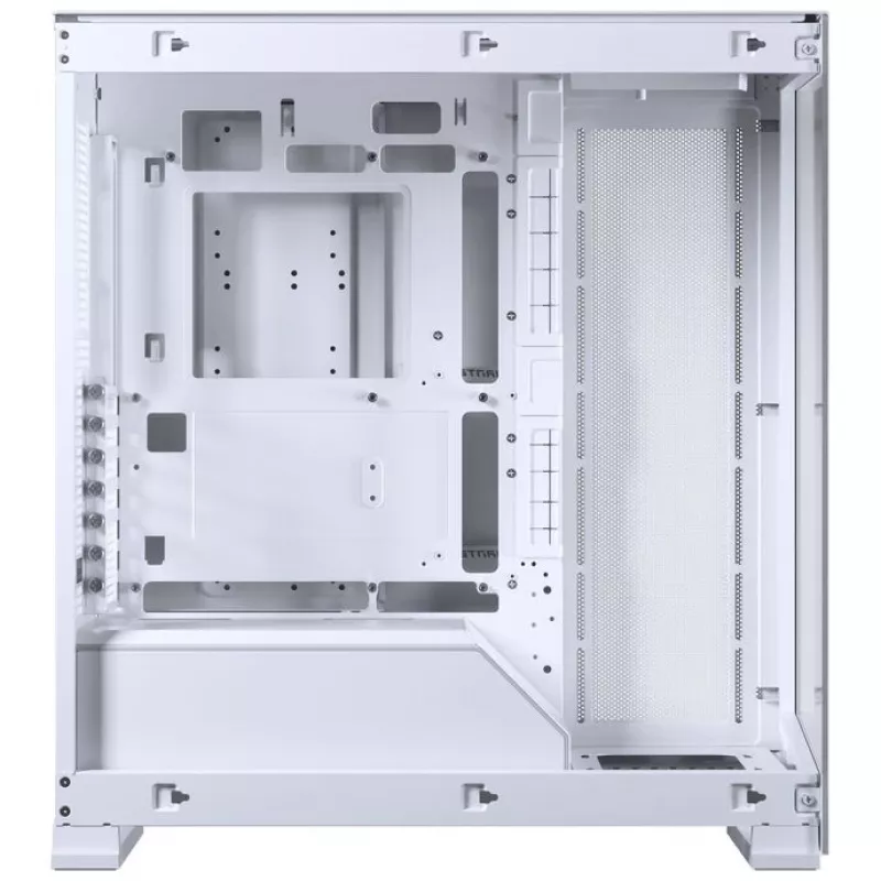 PHANTEKS NV-Serie NV5 MK2 ATX korpusas, grūdintas stiklas, DRGB - matinė balta + Glacier One 360M25 Gen2 DRGB AiO skysčio aušinimas - 360 mm