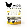 3COTY Chicken šlapias kačių maistas 80g