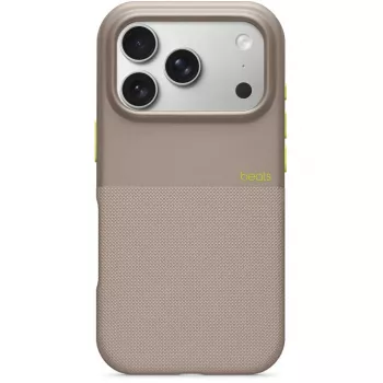 Apple Beats iPhone 17 Pro tvirtas dėklas su MagSafe ir Camera Control, pilka
