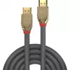 Lindy 5m Ultra High Speed HDMI kabelis, Gold Line, 5 m, HDMI A tipas (standartinis), HDMI A tipas (standartinis), pilka