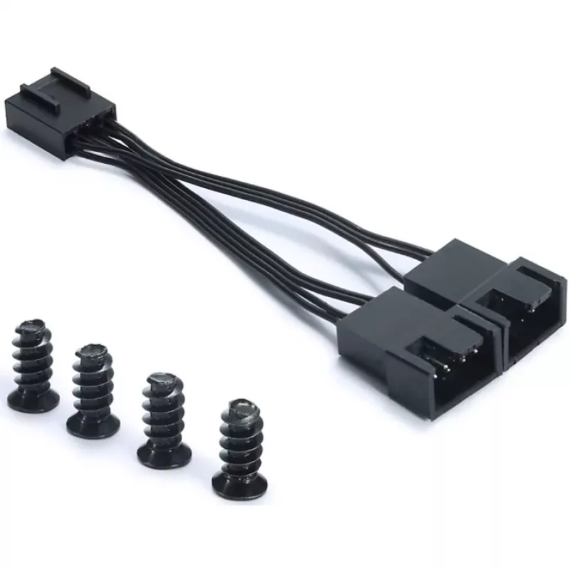 Fractal Design Venturi HP-12 PWM 120mm korpuso ventiliatorius – juodas