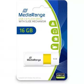 USB atmintukas MediaRange 16 GB USB Type-A 2.0 MR972