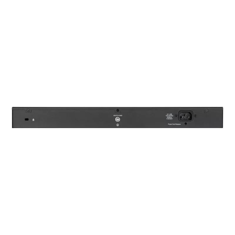 D-Link DGS-1100-26MPV2/E valdomas L2 Gigabit Ethernet komutatorius su PoE, 24 prievadai, juodas
