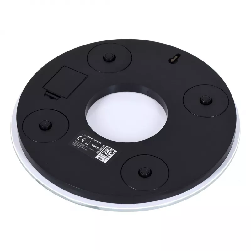 Virtuvinės svarstyklės ESPERANZA EKS003W, 5 kg, 1 g tikslumas, grūdintas stiklas, liečiamas valdymas