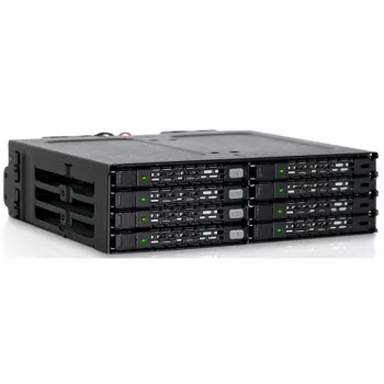 ICY DOCK ToughArmor MB998IP-B - 8 lizdų 2,5 inch SAS/SATA SSD ir HDD (7 mm) užtvaros modulis