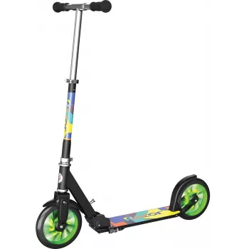 Paspirtukas klasikinis Razor A5 Lux Light-Up – aliuminio rėmas, 20 cm PU ratai, sulankstomas, maks. apkrova 100 kg