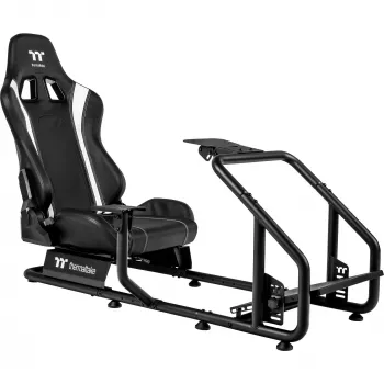 GR300 Racing Simulator Cockpit, Sim Rig (juoda)
