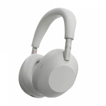 Belaidės ausinės Sony WH-1000XM6 su aktyviu triukšmo slopinimu, Bluetooth, Platinum Silver