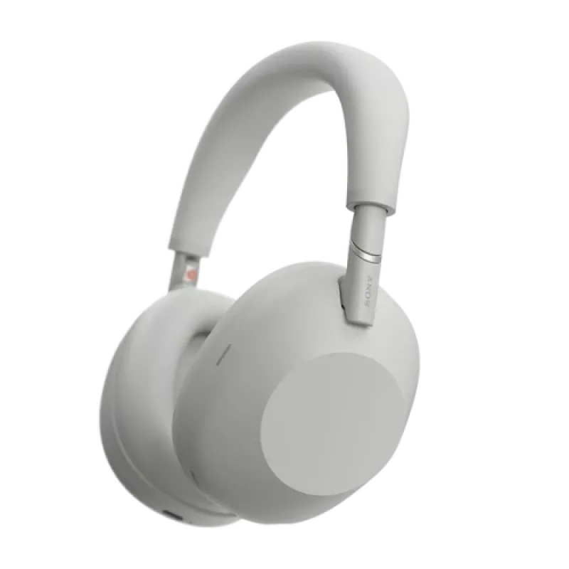 Belaidės ausinės Sony WH-1000XM6 su aktyviu triukšmo slopinimu, Bluetooth, Platinum Silver