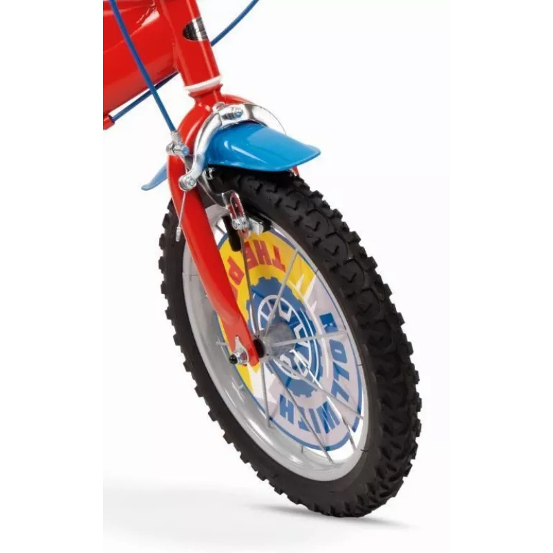 Vaikiškas dviratis 14 inch Paw Patrol Red 1478 Berniukui NAUJAS TOIMSA