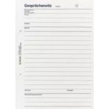 HERLITZ A5 bloknotas, 50 lapų, perforuotas, 3 vnt.