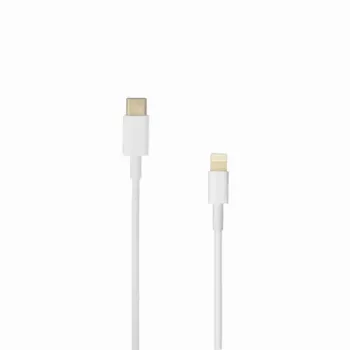Sbox iPH./8pin M.->TYPEC M. 1M TYPEC-IPH7 baltas