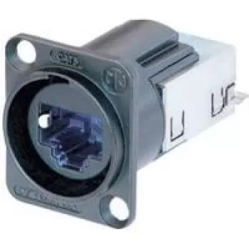 Neutrik NE8FDY-C6-B Juoda etherCON jungtis