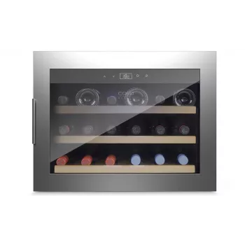 Vyno šaldytuvas Caso WineSafe 18 EB Inox kompresorinis 18 butelių