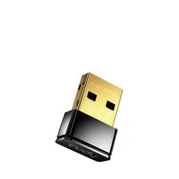 Bluetooth adapteris Cudy BU530 USB Type-A, juodas, Bluetooth išvestis, Windows 8.1 palaikymas