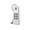 Maitinimo juosta Belkin BSV604VF2M-V2 — 6 lizdai, 2× USB-A, 2 m laidas