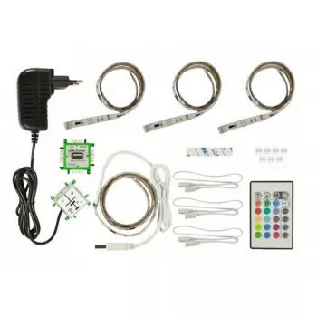 RGB spalvų šviesų rinkinys ALLNET Brick’R’knowledge kintamos spalvos ALL-BRICK-0619