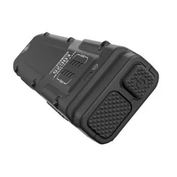 Taktinis žibintuvėlis Nitecore EDC25 — dvigubas LED, 15 lm, aliumininis korpusas, įkraunamas per USB, IP54, atsparus smūgiams, juodas