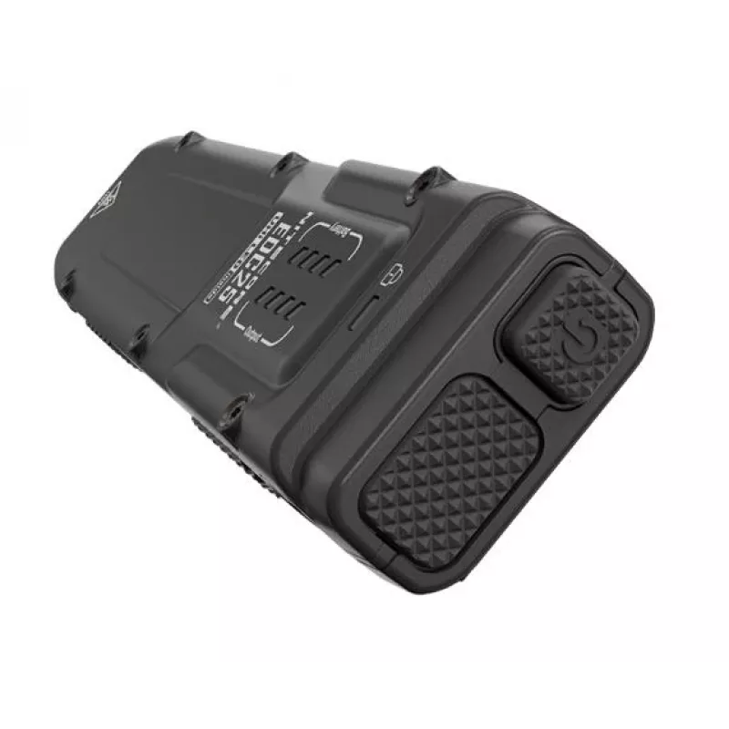 Taktinis žibintuvėlis Nitecore EDC25 — dvigubas LED, 15 lm, aliumininis korpusas, įkraunamas per USB, IP54, atsparus smūgiams, juodas
