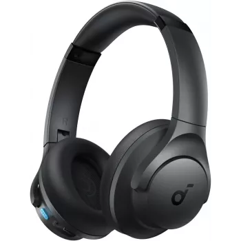 Ausinės ant ausų Anker Soundcore Q11i, Bluetooth 5.0, iki 20 h baterija, įmontuotas mikrofonas, tamsiai pilka