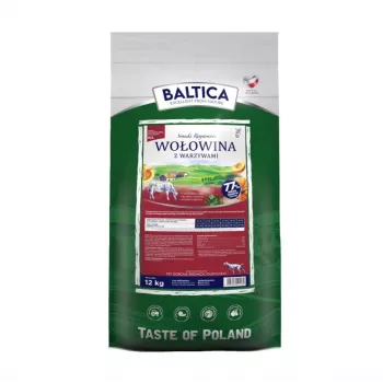 BALTICA regional flavours Vidutinėms ir didelėms veislėms Jautiena su daržovėmis - sausas šunų ėdalas - 12kg