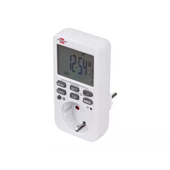 brennenstuhl Comfort-Line - Automatischer Netzschalter - Wechselstrom 230 V - 3600 Watt - Ausgangsanschlüsse: 1 - weiß (1506320)