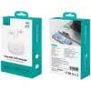 Belaidės ausinės USAMS E05 TWS Bluetooth 6.0 baltos