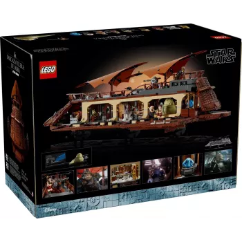 LEGO Star Wars rinkinys Jabos barža 75397 — 3943 detalės, 11 minifigūrėlių, 18+
