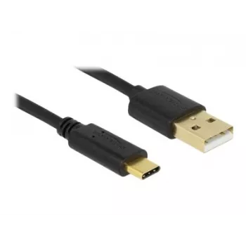 USB kabelis DeLOCK 83669 USB 2.0 4 m USB A USB C juodas