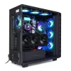 Sharkoon REBEL C80M RGB Midi Tower Juodas