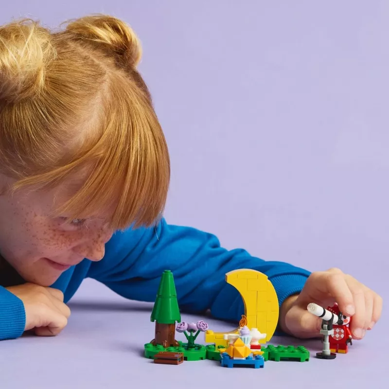 Statybinis žaislas LEGO Animal Crossing Žvaigždžių stebėjimas su Eufemija 77053