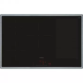 Siemens iQ700 EX845HVC1E įmontuojama kaitlentė 80 cm 5 zonų juoda