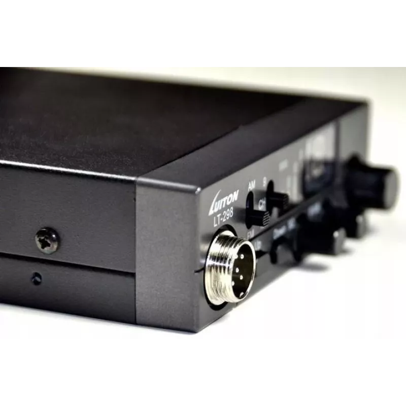 Luiton LT-298 ASQ AM/FM CB radijas su cigarečių degiklio kištuku, juodas