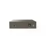 Tinklo jungiklis TENDA TEG1105P-4-63W-EU, 5x Gigabit RJ-45, 4x PoE (57,8 W bendra), 10 Gbit/s perjungimas
