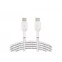 USB-C laidas Belkin BoostCharge 2 m, USB-C, baltas