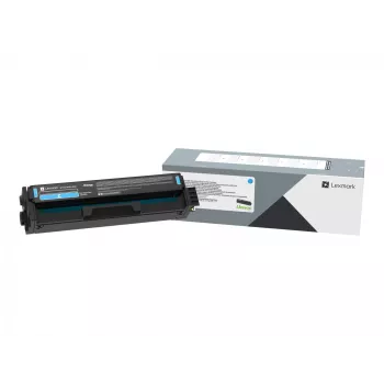Kasetė su toneriu Lexmark C330H20 Cyan, originali, 1 vnt., lazerinė spauda, išeiga 2500 puslapių
