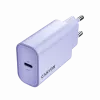 Sieninis įkroviklis CANYON OnCharge 30CL, 30W USB-C PD, 1x PD išėjimas, EU kištukas, Purpurinis