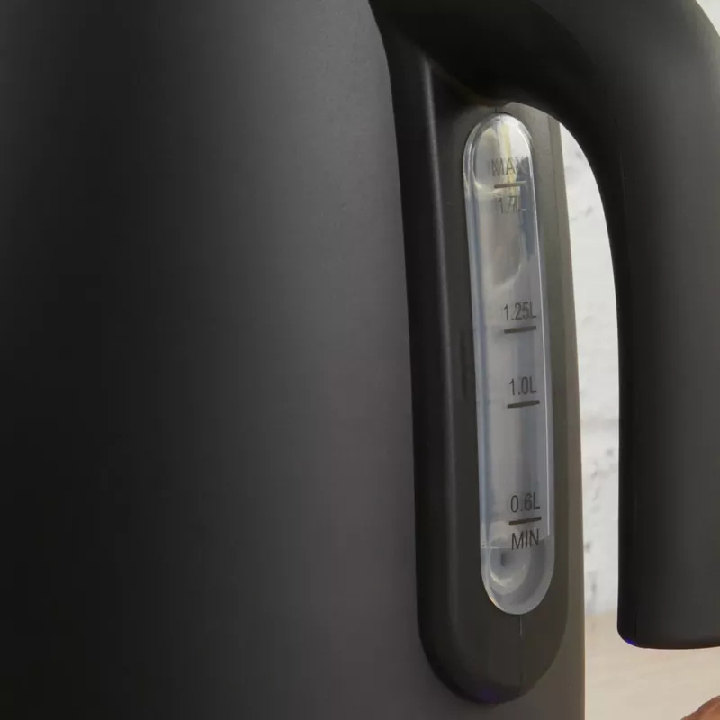 Elektrinis virdulys Petra 1.7L 3KW matinė juoda