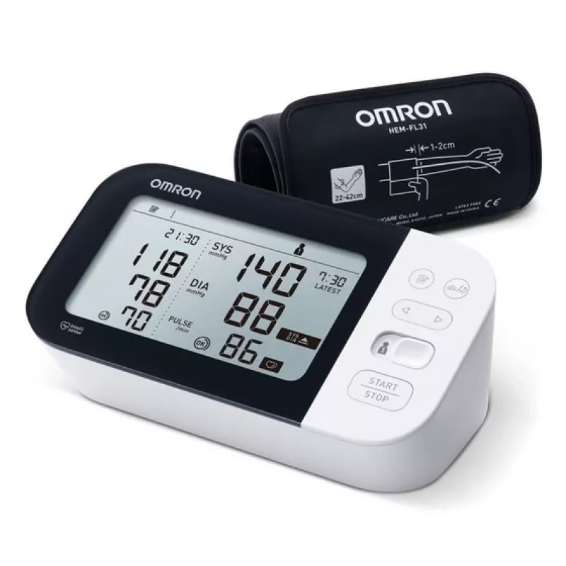 Omron M7 Intelli IT automatinis viršutinės rankos kraujospūdžio matuoklis, 2 vartotojai