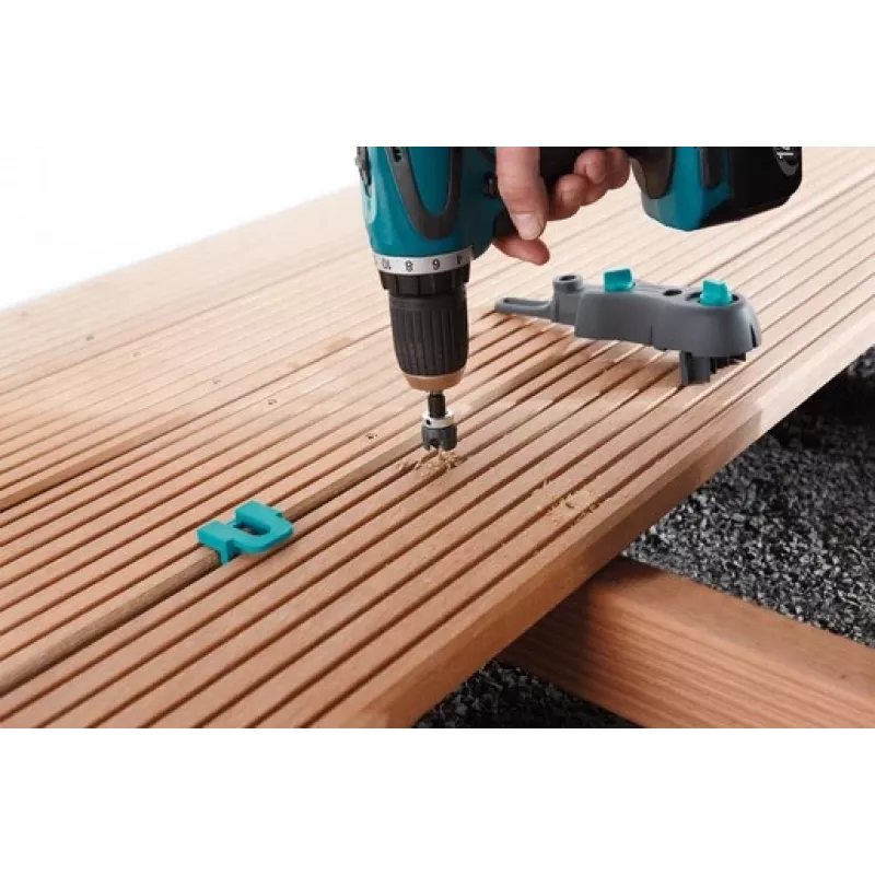 Gnybtinis spaustuvas Wolfcraft Deck Building Set 10 dalių