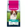 Sausas šunų ėdalas EUKANUBA Small/Medium Breed Adult Lamb & Rice 12 kg, 25% baltymų, 15% riebalų