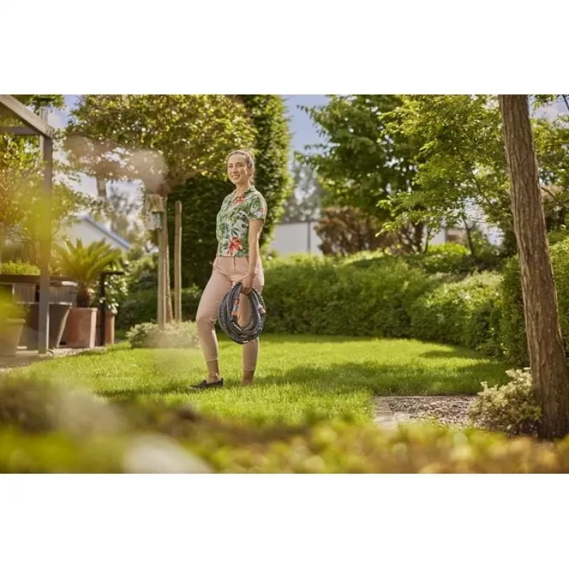 Gardena Liano sodo žarna 25 m PVC juoda pilka antžeminė